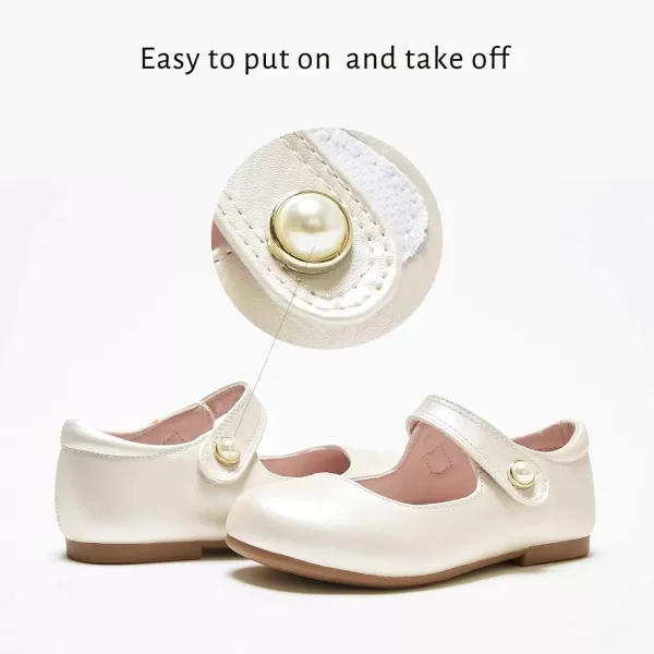 Stelle Girls Mary Jane Flats Slip-on Party Dress Shoes for Kids