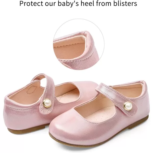 Stelle Girls Mary Jane Flats Slip-on Party Dress Shoes for Kids