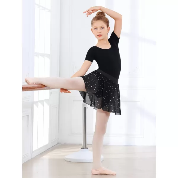 Stelle Girls Women Ballet Skirt Dance Wrap Skirt Chiffon Toddler Ballet Skirts)