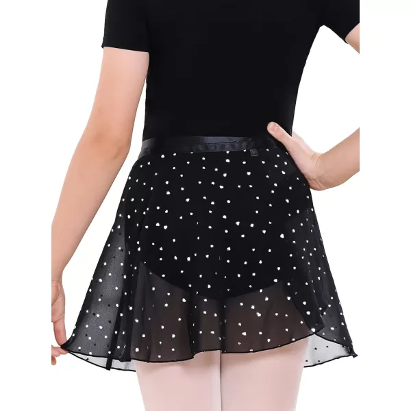 Stelle Girls Women Ballet Skirt Dance Wrap Skirt Chiffon Toddler Ballet Skirts)
