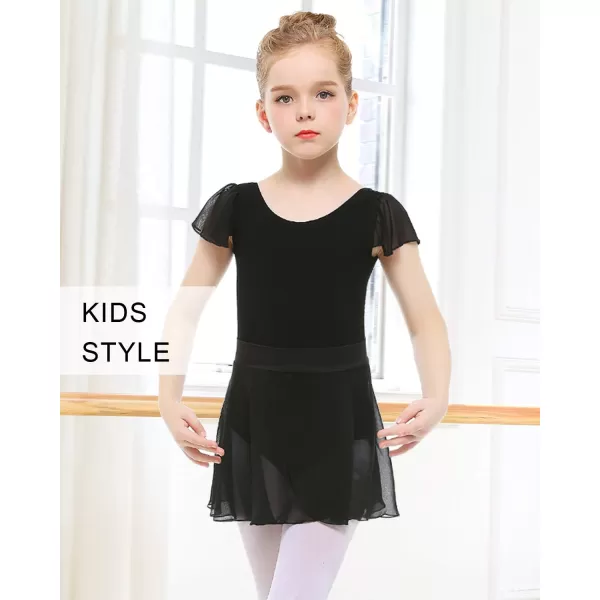 Stelle Girls Women Ballet Skirt Dance Wrap Skirt Chiffon Toddler Ballet Skirts)