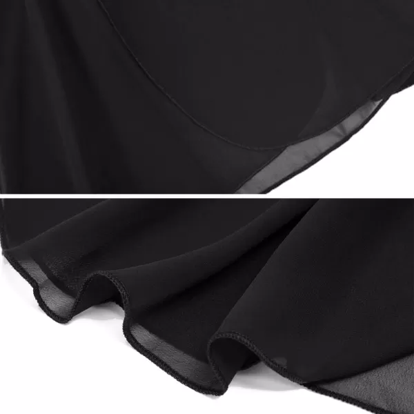 Stelle Girls Women Ballet Skirt Dance Wrap Skirt Chiffon Toddler Ballet Skirts)