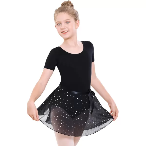 Stelle Girls Women Ballet Skirt Dance Wrap Skirt Chiffon Toddler Ballet Skirts)