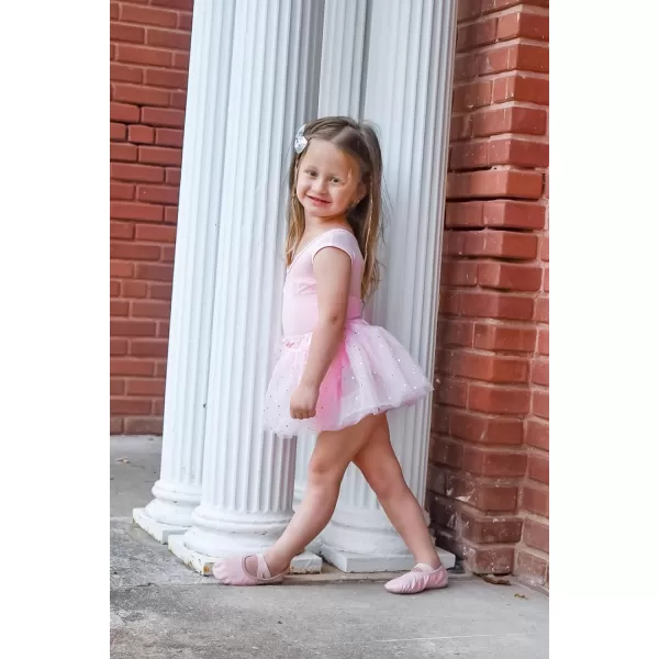 Stelle Leotard for Girls Toddler Ballet Leotards Dance Gymnastics Outfits with Bow Back)