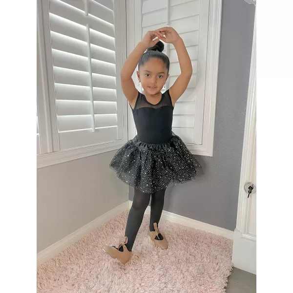 Stelle Leotard for Girls Toddler Ballet Leotards Dance Gymnastics Outfits with Bow Back)