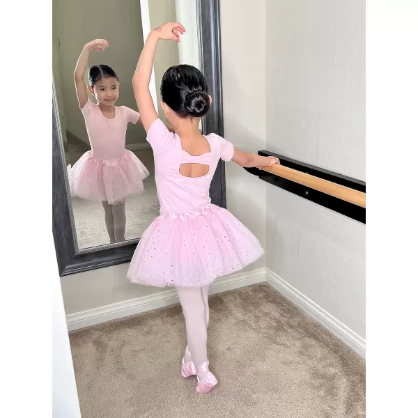 Stelle Leotard for Girls Toddler Ballet Leotards Dance Gymnastics Outfits with Bow Back