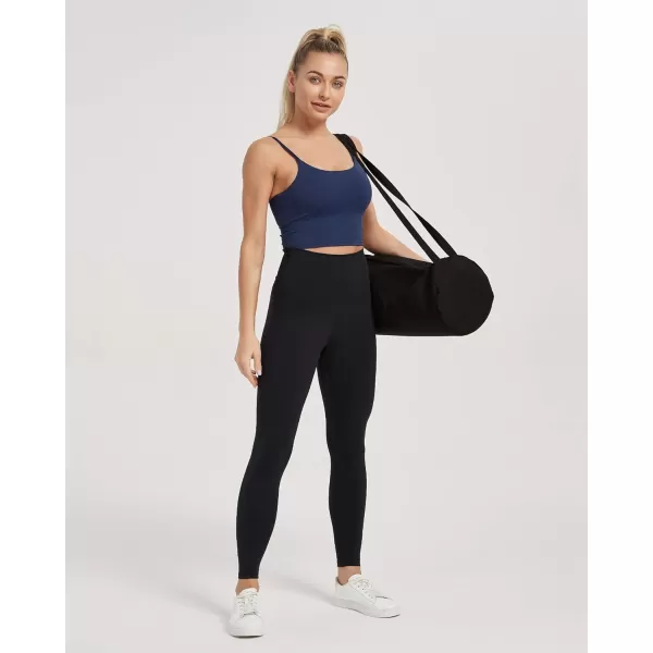 Stelle Longline Sports Bra for Women Wirefree Padded Yoga Bras Tank Tops Fitness Workout Running Top