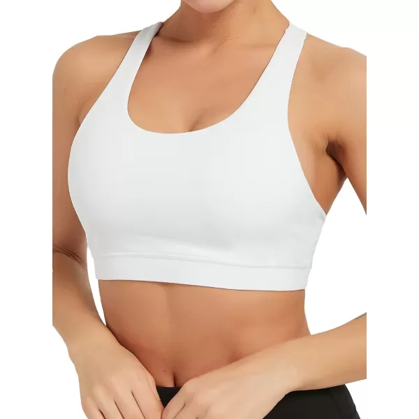 Stelle Longline Sports Bra for Women Wirefree Padded Yoga Bras Tank Tops Fitness Workout Running Top