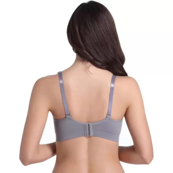 Stelle Nursing Bras Maternity Bra for Breastfeeding Pregnancy Wireless Bralette with Pads, Extenders &amp; Clips