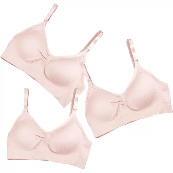 Stelle Nursing Bras Maternity Bra for Breastfeeding Pregnancy Wireless Bralette with Pads, Extenders &amp; Clips