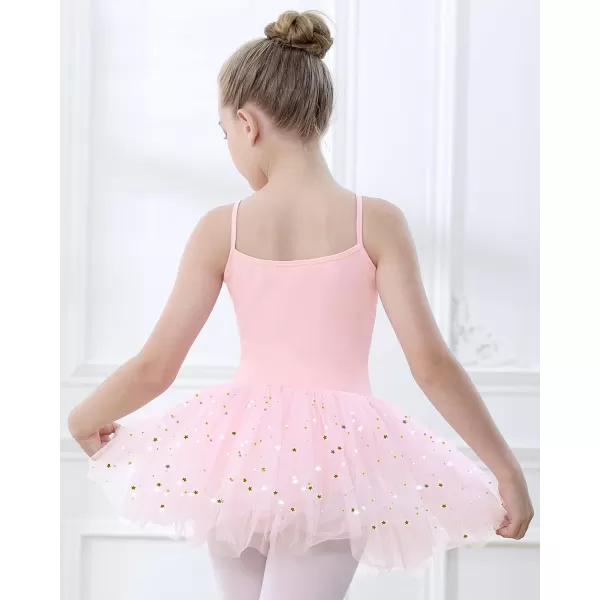 Stelle Toddler Ballet Leotards for Girls,Dance Leotard for Girls,Camisole Toddler Ballet Outfit for Studio Outdoor Daily Wear)