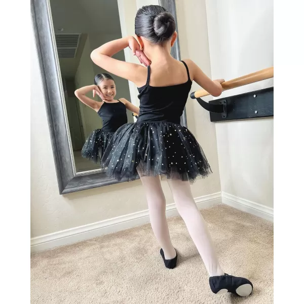 Stelle Toddler Ballet Leotards for Girls,Dance Leotard for Girls,Camisole Toddler Ballet Outfit for Studio Outdoor Daily Wear)