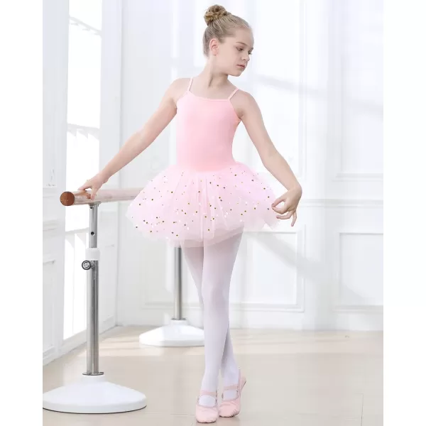 Stelle Toddler Ballet Leotards for Girls,Dance Leotard for Girls,Camisole Toddler Ballet Outfit for Studio Outdoor Daily Wear)