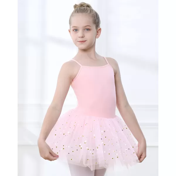 Stelle Toddler Ballet Leotards for Girls,Dance Leotard for Girls,Camisole Toddler Ballet Outfit for Studio Outdoor Daily Wear)