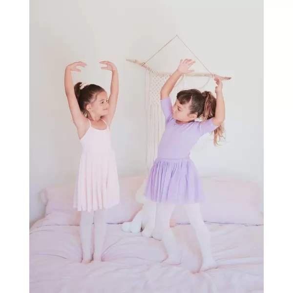 Stelle Toddler Ballet Leotards for Girls,Dance Leotard for Girls,Camisole Toddler Ballet Outfit for Studio Outdoor Daily Wear)