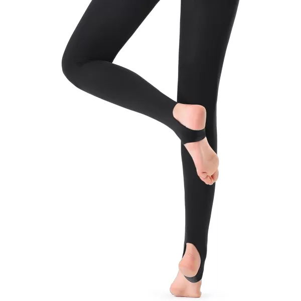 Stelle Womens Girls Stirrup Tights Ultra Soft Dance Tights for Ballet, Gymnastics, School 