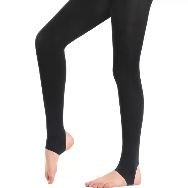Stelle Womens Girls Stirrup Tights Ultra Soft Dance Tights for Ballet, Gymnastics, School 