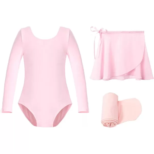 Stelle Ballet Leotards for Girls Dance Dress Outfit Combo with Skirt and Tights )
