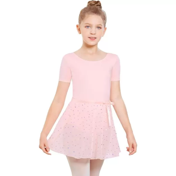 Stelle Ballet Leotards for Girls Dance Dress Outfit Combo with Skirt and Tights )