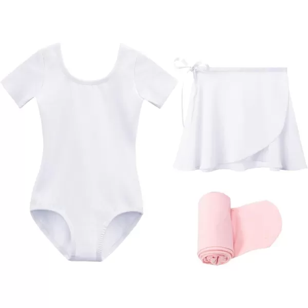 Stelle Ballet Leotards for Girls Dance Dress Outfit Combo with Skirt and Tights 
