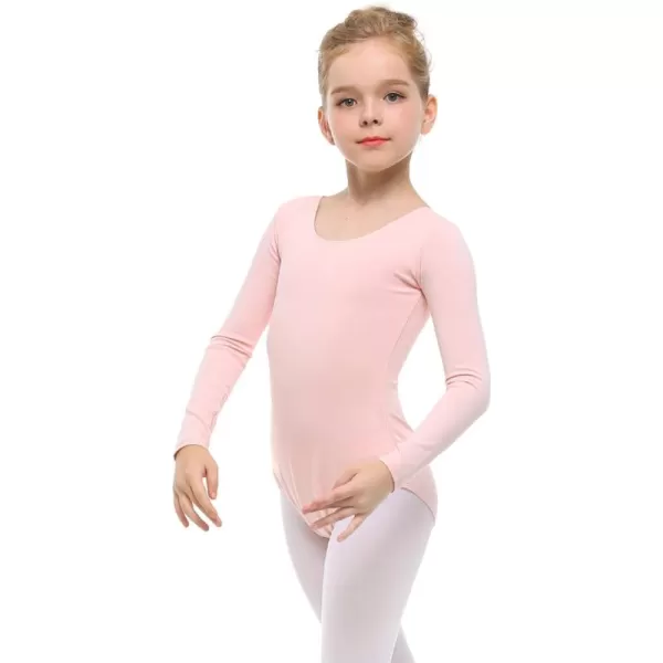 Stelle Girls Long Sleeve Team Basic Leotard Ballet Dance Gymnastics 