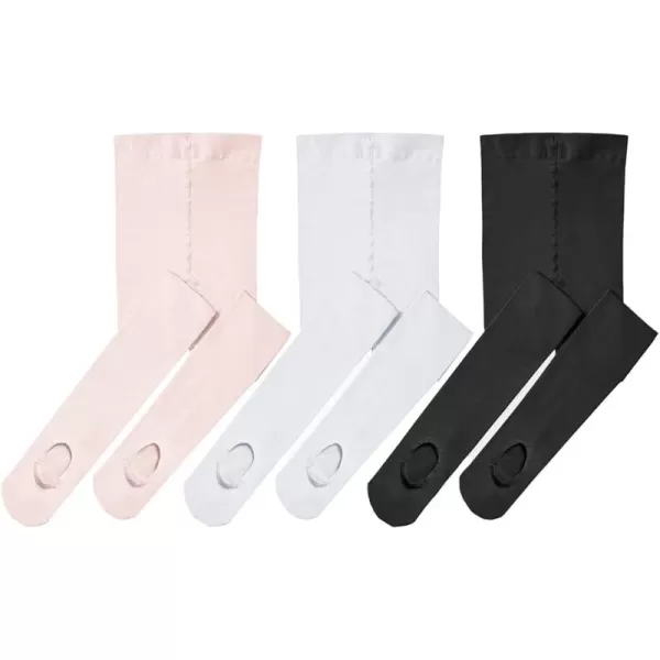 Stelle Girls Tights Ballet Dance Tights Women Ultra Soft Pro Convertible Transition Tights 