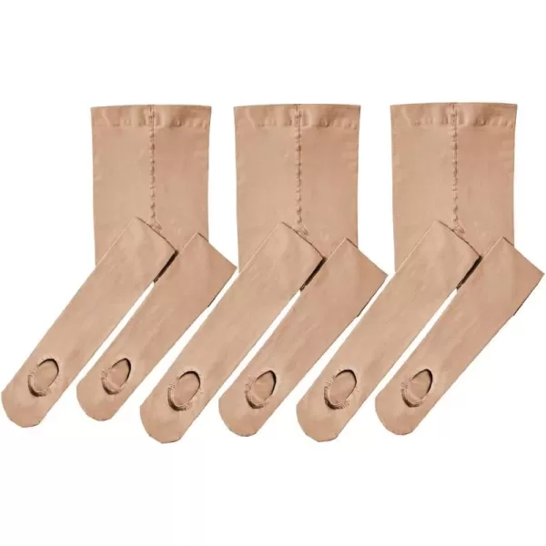 Stelle Girls Tights Ballet Dance Tights Women Ultra Soft Pro Convertible Transition Tights 