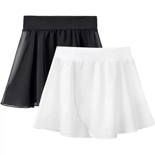 Stelle Girls Women Ballet Skirt Dance Wrap Skirt Chiffon Toddler Ballet Skirts)