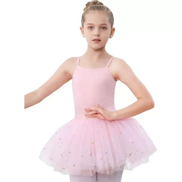Stelle Toddler Ballet Leotards for Girls,Dance Leotard for Girls,Camisole Toddler Ballet Outfit for Studio Outdoor Daily Wear)