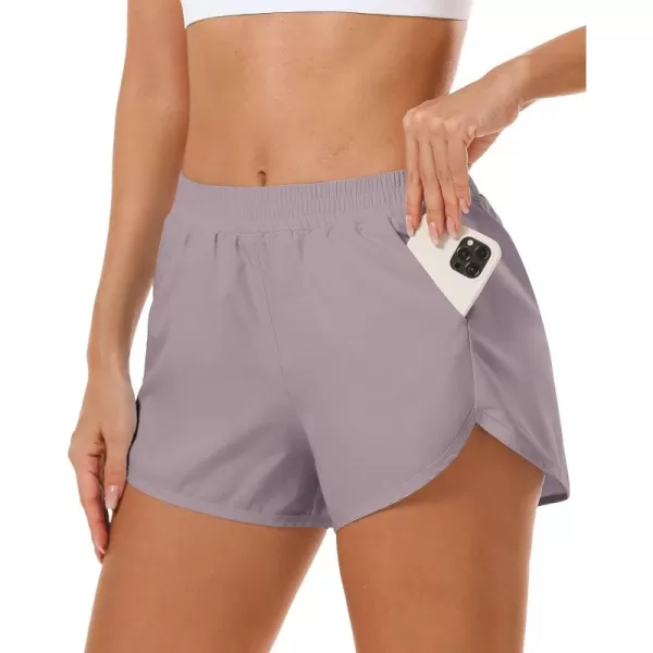 Stelle Women 3"/4"/7" Running Shorts High Waisted Athletic Shorts Quick Dry Workout Shorts with Mesh Liner Deep Pockets