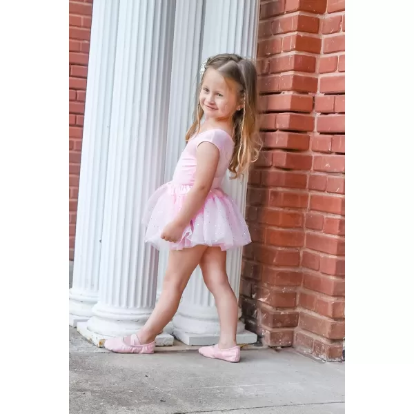 Stelle Leotard for Girls Toddler Ballet Leotards Dance Gymnastics Outfits with Bow Back)