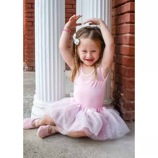 Stelle Leotard for Girls Toddler Ballet Leotards Dance Gymnastics Outfits with Bow Back)