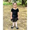 imageStelle Ballet Shoes for Girls Toddler Genuine Leather Ballet Dance Slippers for ToddlerLittleBig KidsBoysBlack
