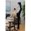 imageStelle Girls Figure Skating Pants Ice Skating Leggings Polar Fleece Warm Practice Training WearBlack