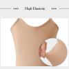imageStelle Girls Nude Leotard Seamless Undergarment Camisole with Adjustable Straps for DanceBalletGymnasticsNude