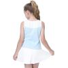 imageStelle Girls Tennis Dress Golf Outfit Combo with Tennis Skirt and Sleeveless Tank Top Blue Tank Top 910 Years