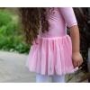 imageStelle Puff Sleeve Ballet Leotards for Girls with Sparkly Tutu Skirted Toddler Dance Dress Outfit Little KidBig Kid03short Sleevelavender