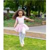 imageStelle Puff Sleeve Ballet Leotards for Girls with Sparkly Tutu Skirted Toddler Dance Dress Outfit Little KidBig Kid03short Sleevelavender