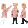 imageStelle Toddler Girls Tights Baby Seamless Knit Thick Cotton Leggings PantyhoseInfantsKidsChildern2 Black1 White