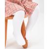 imageStelle Toddler Girls Tights Baby Seamless Knit Thick Cotton Leggings PantyhoseInfantsKidsChildern3packwhite