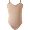 imageStelle Girls Nude Leotard Seamless Undergarment Camisole with Adjustable Straps for DanceBalletGymnasticsNude