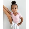 imageStelle Ballet Leotards for Girls Black Dance Leotard Gymnastics Ballet Outfits with Bow Back ToddlerLittleBig Kids1ballet Pink