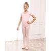 imageStelle Ballet Leotards for Girls Black Dance Leotard Gymnastics Ballet Outfits with Bow Back ToddlerLittleBig Kids1ballet Pink