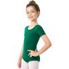 imageStelle Ballet Leotards for Girls Black Dance Leotard Gymnastics Ballet Outfits with Bow Back ToddlerLittleBig Kids1green