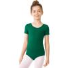 imageStelle Ballet Leotards for Girls Black Dance Leotard Gymnastics Ballet Outfits with Bow Back ToddlerLittleBig Kids1green