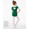 imageStelle Ballet Leotards for Girls Black Dance Leotard Gymnastics Ballet Outfits with Bow Back ToddlerLittleBig Kids1green