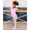 imageStelle Ballet Leotards for Girls Black Dance Leotard Gymnastics Ballet Outfits with Bow Back ToddlerLittleBig Kids1lavender