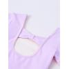 imageStelle Ballet Leotards for Girls Black Dance Leotard Gymnastics Ballet Outfits with Bow Back ToddlerLittleBig Kids1lavender