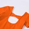 imageStelle Ballet Leotards for Girls Black Dance Leotard Gymnastics Ballet Outfits with Bow Back ToddlerLittleBig Kids1orange