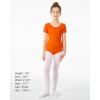imageStelle Ballet Leotards for Girls Black Dance Leotard Gymnastics Ballet Outfits with Bow Back ToddlerLittleBig Kids1orange